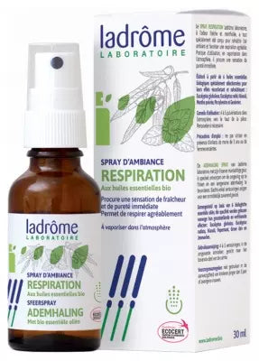 Ladrôme Organic Respiration Ambience Spray With Essential Oils 30Ml