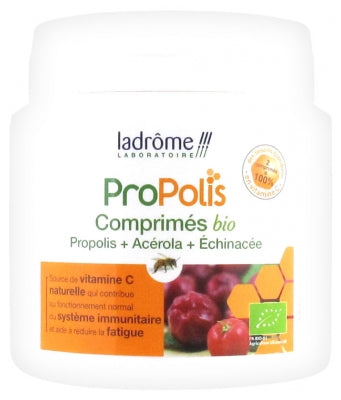 Ladrôme Propolis Organic Tablets Propolis Acerola Echinacea 40 Tablets