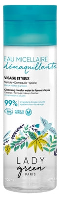 Lady Green Cleansing Micellar Water Face And Eyes 200Ml