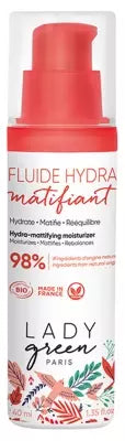 Lady Green Hydra-Mattifying Moisturiser Organic 40Ml