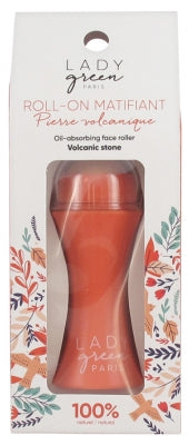 Lady Green Oil-Absorbating Face Roller Volcanic Stone