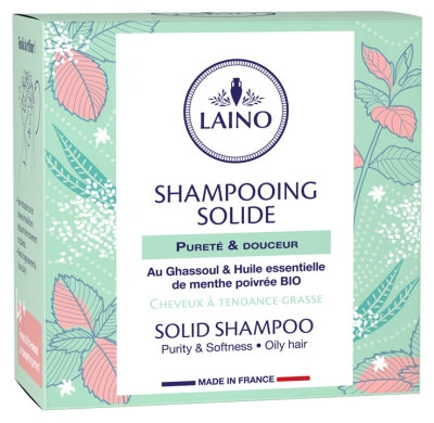 Laino Solid Shampoo Purity & Softness Oily Hair 60G