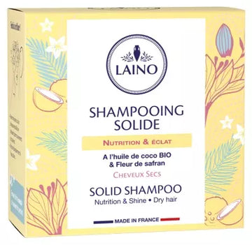 Laino Solid Shampoo Nutrition & Shine Dry Hair 60G