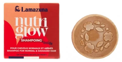 Lamazuna Nutri Glow Solid Shampoo Normal And Damaged Hair 70G