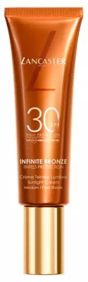 Lancaster Infinite Bronze Cream Tinted Medium/Dark Shade Spf30 50 Ml
