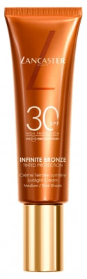 Lancaster Infinite Bronze Cream Tinted Medium/Dark Shade Spf30 50 Ml