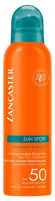 Lancaster Sun Sport Cooling Invisible Body Mist Spf50 200Ml