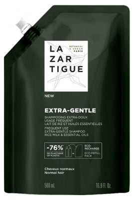 Lazartigue Extra-Gentle Shampoo Extra-Gentle Eco-Refill 500Ml