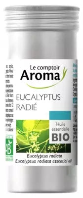 Le Comptoir Aroma Organic Essential Oil Eucalyptus Radiata 10Ml