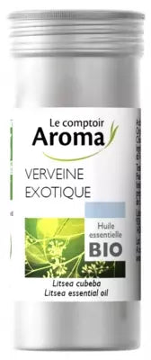 Le Comptoir Aroma Organic Essential Oil Exotic Verbena (Litsea Cubeba) 10Ml