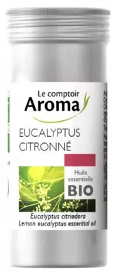 Le Comptoir Aroma Organic Essential Oil Lemon Eucalyptus (Corymbia Citriodora) 10Ml