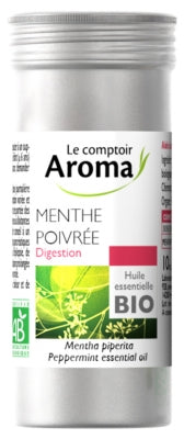 Le Comptoir Aroma Organic Essential Oil Peppermint (Mentha Piperita) 10Ml
