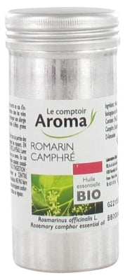Le Comptoir Aroma Organic Essential Oil Camphor Rosemary (Rosmarinus Officinalis L.) 10Ml
