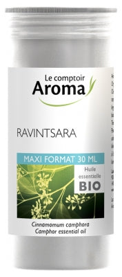 Le Comptoir Aroma Essential Oil Ravintsara (Cinnamomum Camphora) Organic 30Ml