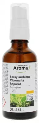 Le Comptoir Aroma Air Spray Citronella Repellent With Organic Essential Oils 50Ml