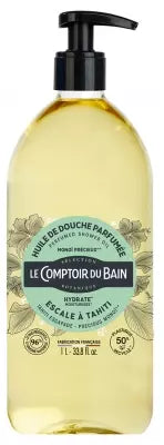 Le Comptoir Du Bain Scented Shower Oil Escale À Tahiti 1L