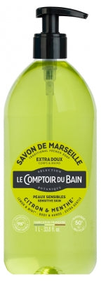 Le Comptoir Du Bain Lemon & Mint Marseille Traditional Soap 1L
