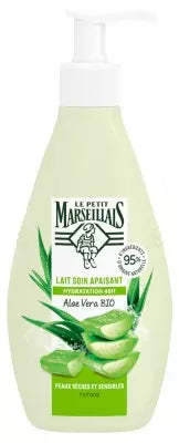 Le Petit Marseillais 48H Moisturising Soothing Care Milk Aloe Vera Organic 250Ml