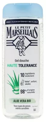 Le Petit Marseillais High Tolerance Moisturizing Shower Gel Organic Aloe Vera 400Ml