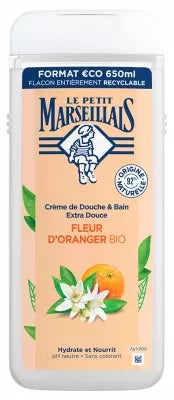 Le Petit Marseillais Extra Gentle Shower Cream Organic Orange Blossom 650Ml