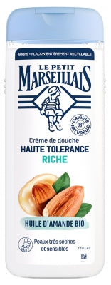 Le Petit Marseillais High Tolerance Shower Cream Rich Organic Almond Oil 400 Ml