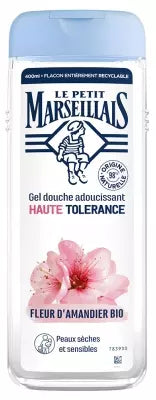 Le Petit Marseillais High Tolerance Softening Shower Gel Organic Almond Blossom 400Ml