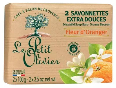 Le Petit Olivier Extra Gentle Soaps Orange Blossom 2 X 100 G