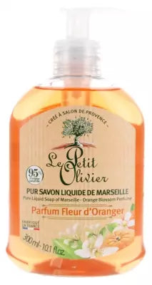 Le Petit Olivier Pure Liquid Marseille Soap Orange Blossom 300 Ml