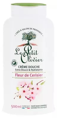 Le Petit Olivier Extra Gentle Moisturizing Shower Cream Cherry Blossom 500 Ml