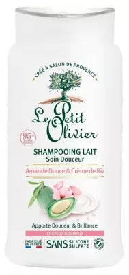 Le Petit Olivier Shampoo With Sweet Almond Milk And Rice Cream 250 Ml