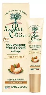 Le Petit Olivier Anti-Aging Eye And Lip Care Argan Oil 15 Ml