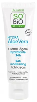 Léa Nature So Bio Étic Hydra Aloe Vera 24H Moisturizing Light Cream Organic 50 Ml