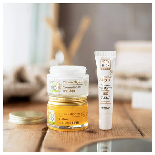 Léa Nature So Bio Étic Précieux Argan Organic Light Anti-Aging Cream 50 Ml