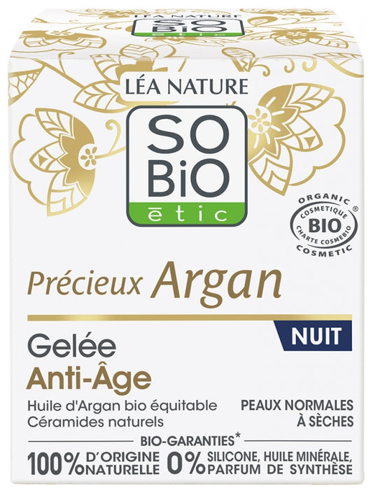 Léa Nature So Bio Étic Précieux Argan Gelée Anti-Âge Nuit Bio 40 Ml