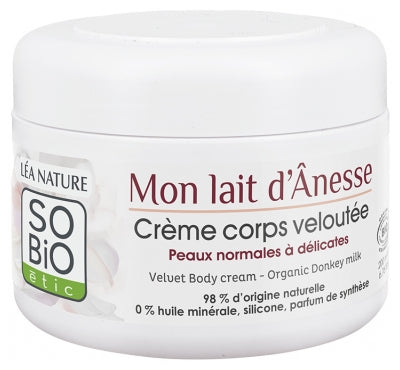 Léa Nature So Bio Étic Mon Lait D'Ânesse Velvety Body Cream Organic 200 Ml