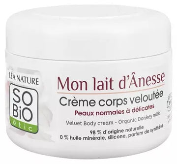 Léa Nature So Bio Étic Mon Lait D'Ânesse Velvety Body Cream Organic 200 Ml