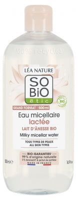 Léa Nature So Bio Étic Organic Donkey Milk Micellar Milky Water 500 Ml