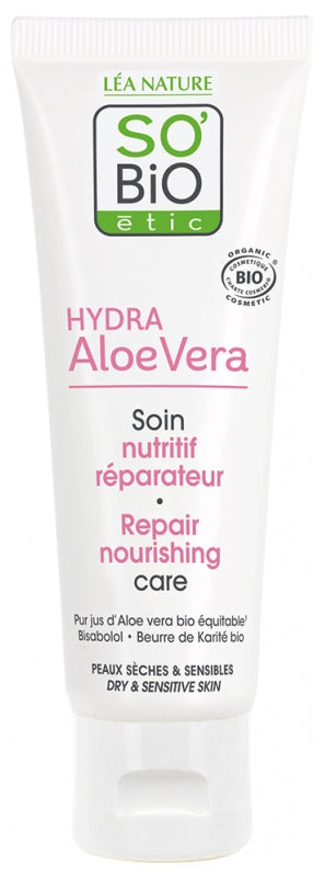 Léa Nature So Bio Étic Hydra Aloe Vera Nutritive Repair Care Organic 50 Ml