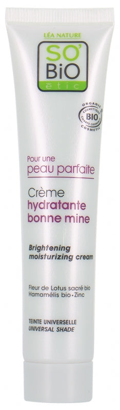 Léa Nature So Bio Étic Pour Une Peau Parfaite Crème Hydratante Bonne Mine Bio 40 Ml
