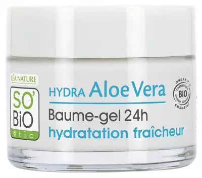 Léa Nature So Bio Étic Hydra Aloe Vera Baume-Gel 24H Hydratation Fraîcheur Bio 50 Ml