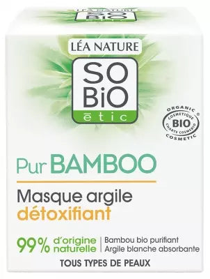 Léa Nature So Bio Étic Pur Bamboo Organic Detox Clay Mask 50 Ml