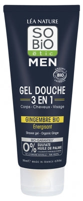 Léa Nature So Bio Étic Men Energizing 3In1 Shower Gel Organic 200 Ml