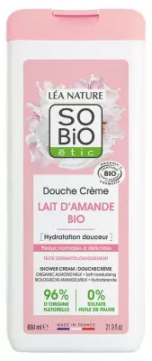 Léa Nature So Bio Étic Douche Crème Lait D'Amande Bio 650 Ml