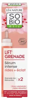Léa Nature So Bio Étic Lift'Grenade Intense Wrinkle + Radiance Serum Organic 30 Ml