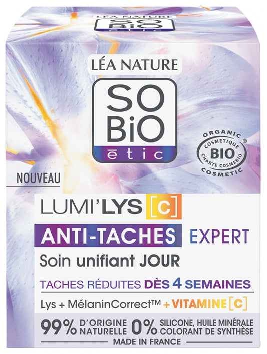 Léa Nature So Bio Étic Lumi'Lys [C] Soin Unifiant Jour Anti-Taches Expert Bio 50 Ml