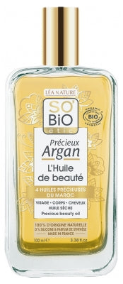 Léa Nature So Bio Étic Précieux Argan L'Huile De Beauté Bio 100 Ml