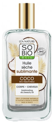 Léa Nature So Bio Étic Huile Sèche Sublimante Coco Bio 100 Ml