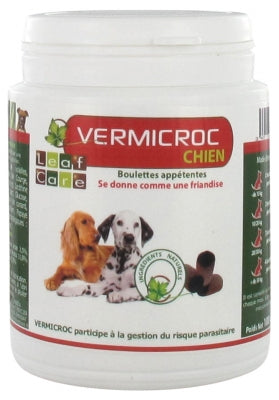 Leaf Care Vermicroc Dog Pellets 100G