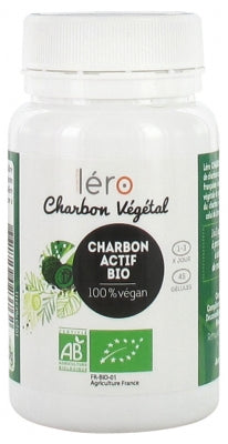 Léro Active Vegetable Charcoal Organic 45 Capsules