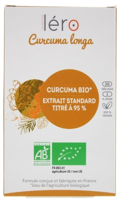 Léro Organic Turmeric Longa 30 Capsules